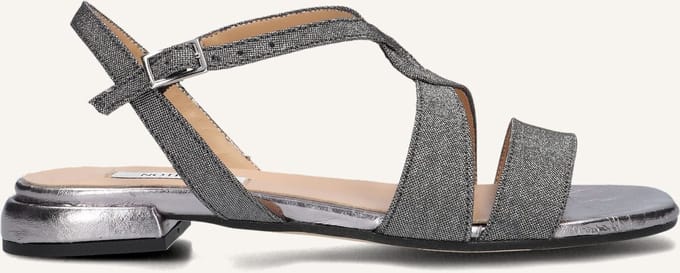 Notre-V 21343 Sandalen - Dames - Zilver - Maat 37