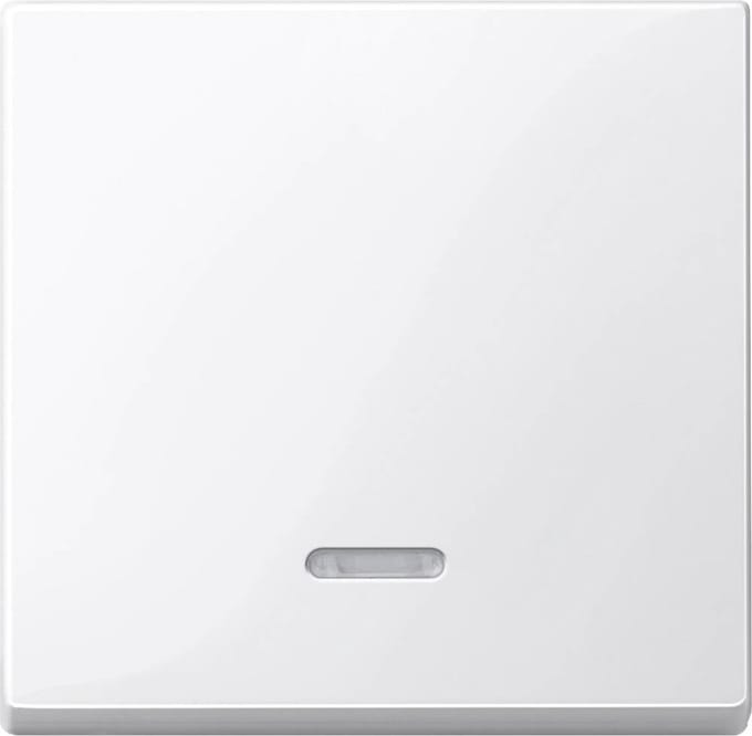 Merten 436019 Controleschakelaar Afdekking System M, 1-M, M-Smart, M-Plan, M-Creativ Polair-wit (glanzend) 1 stuk(s)