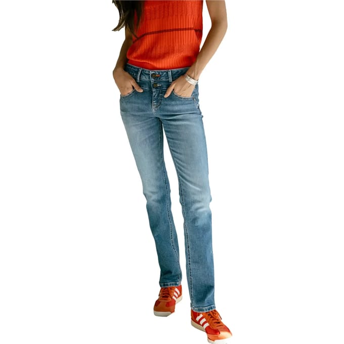 Slim-fit broek voor dames Freeman T Porter Madie S-SDM (Denims)