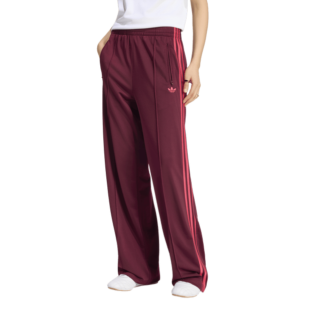 Adidas Firebird Broeken Dames - Rood - Maat S (34-36) - Poly Mesh