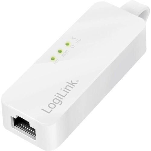 Logilink Netwerkkaart Voor Usb 2.0 Naar Rj45 100 Mbps Voor Personal Computers