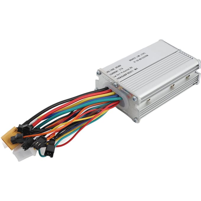 Elektrische Scooter Controller DC 48V 21A Aluminiumlegering Borstelloze Motorcontroller voor M4 Vervanging white