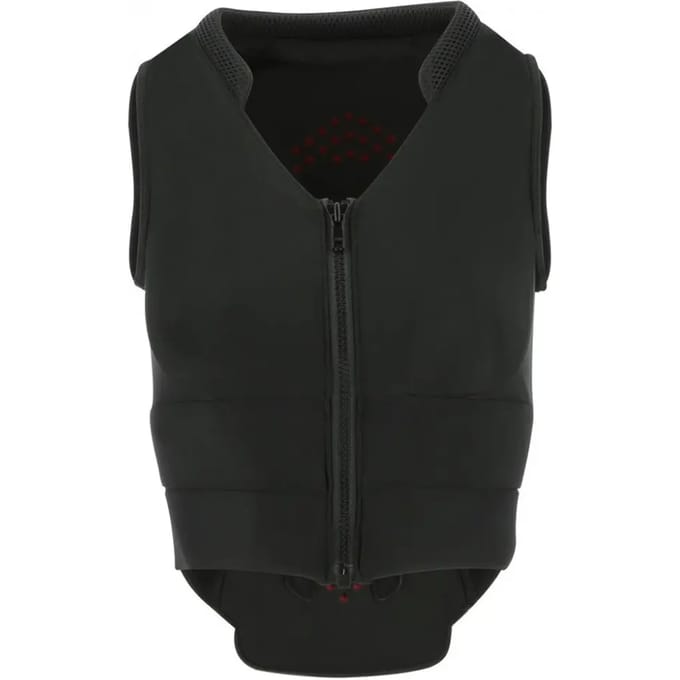 Equi-Theme Back Protector Black/red - Kids M