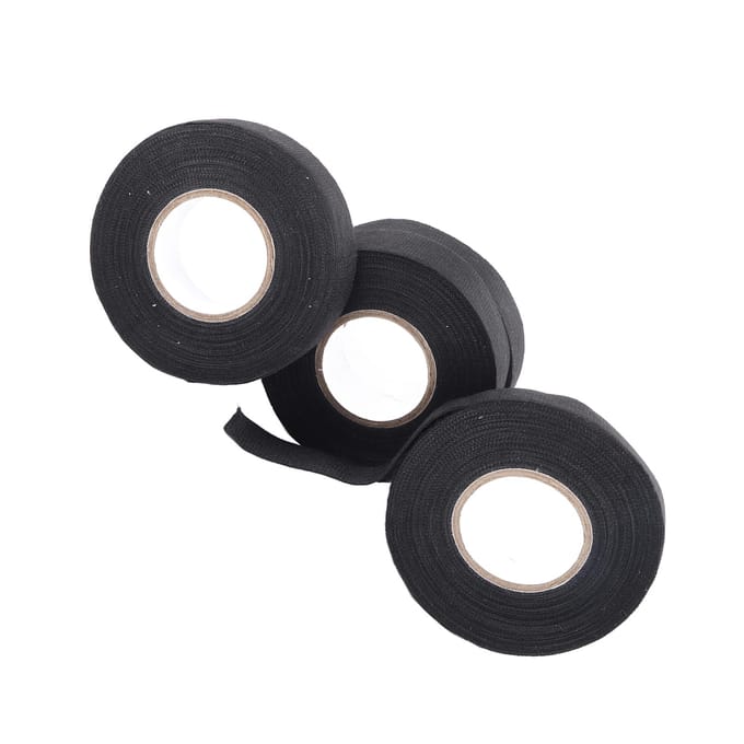4 stuks Auto Kabelboom Tape Automotive Kabelboom Doek Hoge Temp Elektrische Isolatie Zelfklevend