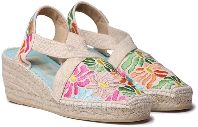 Toni Pons Montjoi Wedge Espadrilles Beige EU 36 Vrouw