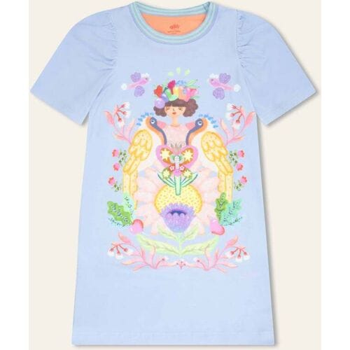 Oilily Ducky Jurk- maat152/12yr Surf Spray