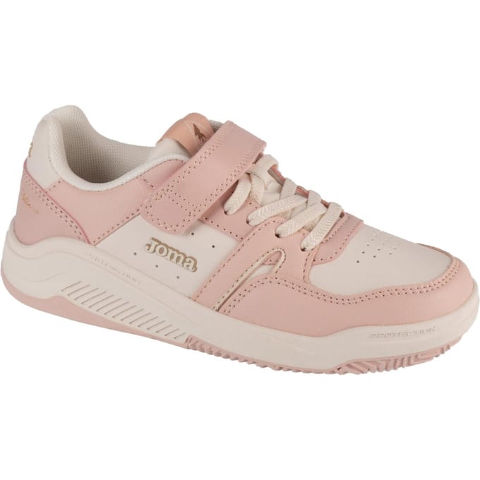 Joma Baskets Platea Low Jr 24 JPLAMS, pour fille, blanches 34 blanc