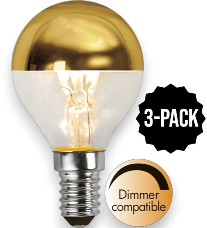 3-Pack | Kopspiegellamp - E14 - 3.5W - Extra Warm Wit - 2700K - Dimbaar - Kopspiegel