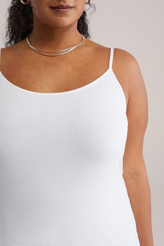 WE Fashion Dames singlet - Curve
