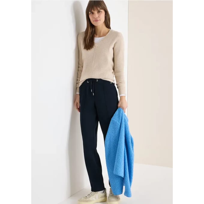 Broek met smalle pijpen