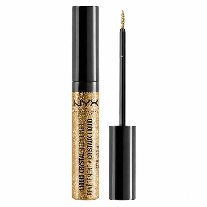 Eyeliners Nyx Professional Make Up Vloeibare Kristal Glitter Lichaamsliner