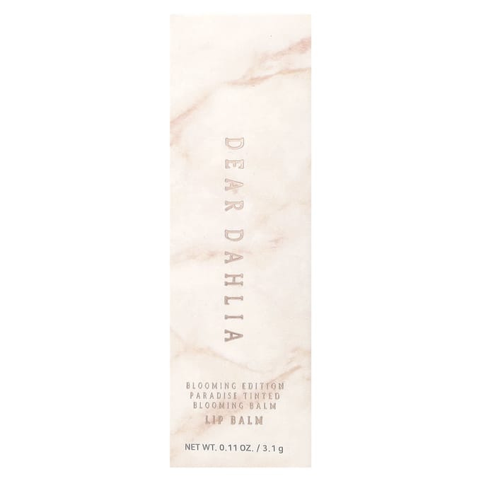 Blooming Edition, Paradise Gekleurde Blooming Balsem, Lippenbalsem, Fantasy, 3,1G(0.11Oz) white