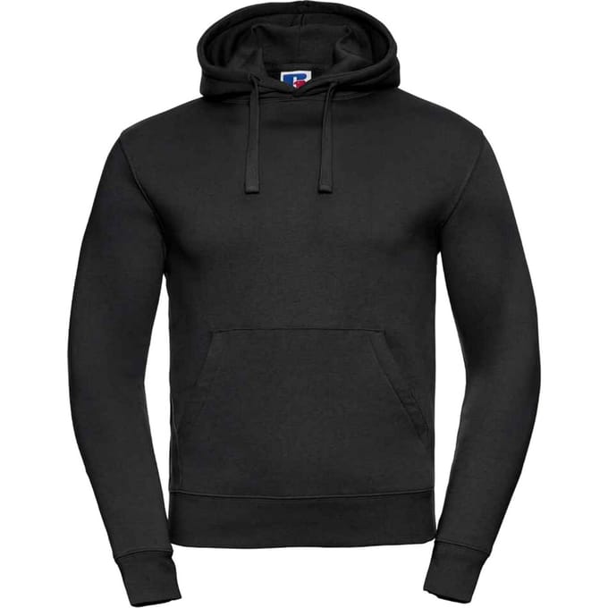 Russell Heren Authentieke Hoodie (Zwart)