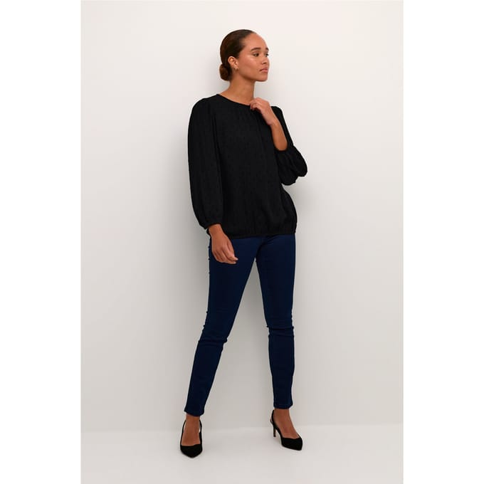 Blouse met lange mouwen KAwilma Regular fit black