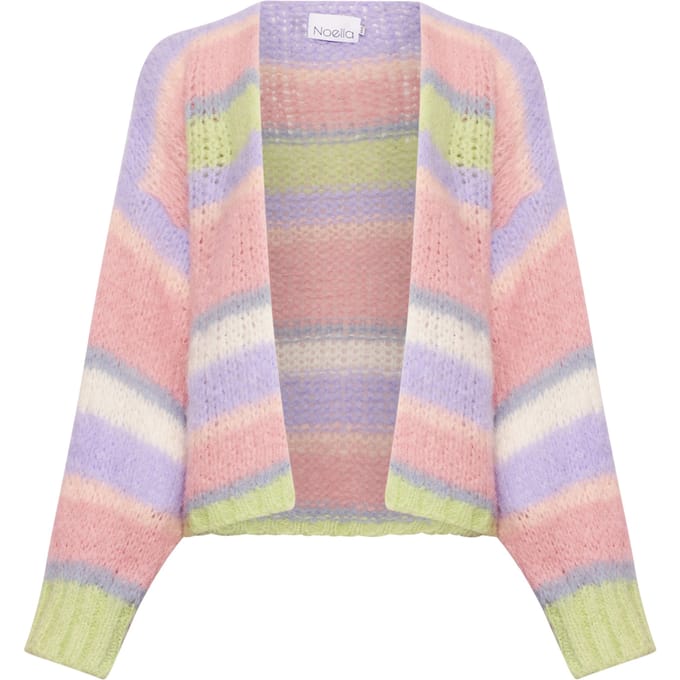 Rona Ella gebreide cardigan in roze