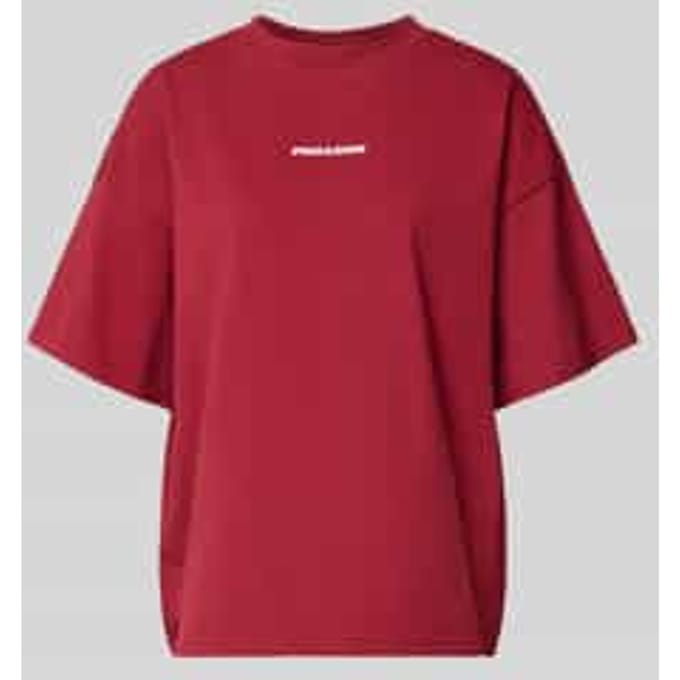 Oversized T-shirt met logo, model 'BRACY'