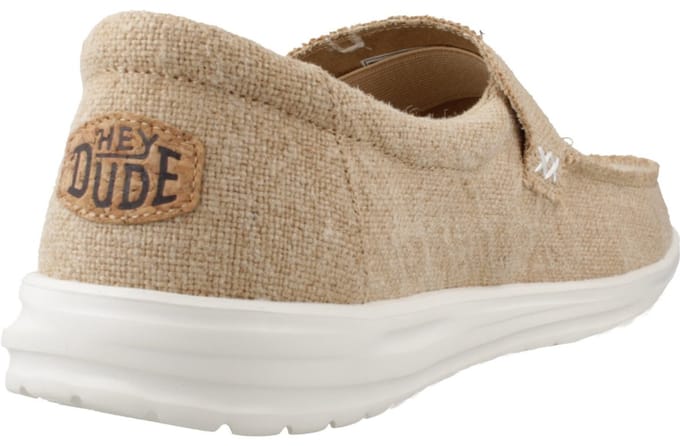 HEY DUDE MIKKA JUTE Beige 42 EU