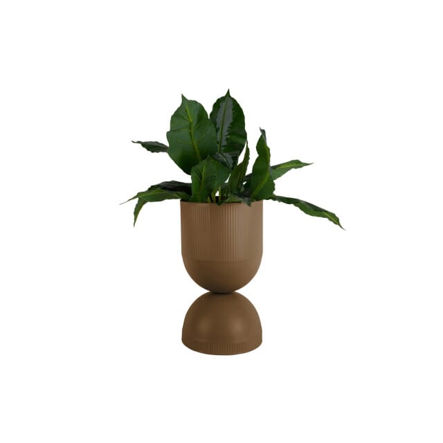 Present Time - Bloempot Tonar Large - Mocha brown