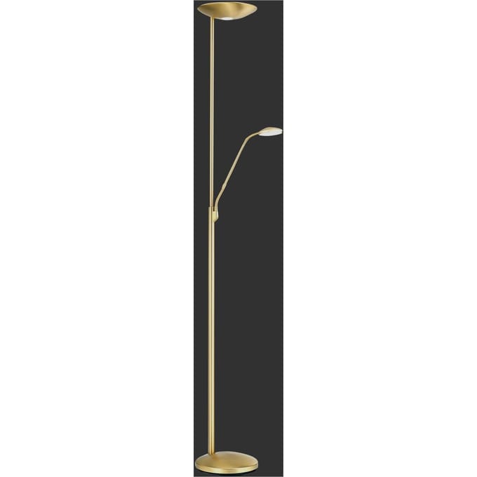 ORION Cobra LED uplighter met messing leeslamp