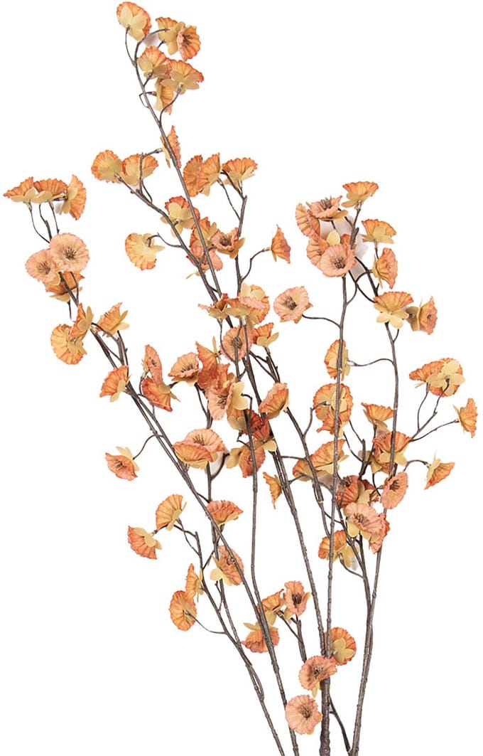 Clayre & Eef Kunstbloem 135 cm Oranje Kunststof