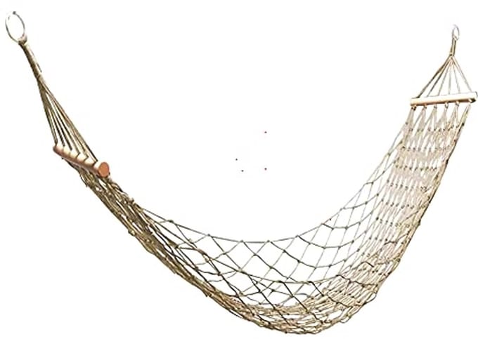 Traditionele handgeweven katoenen hangmat voor binnen en buiten - maximaal 220 lbs