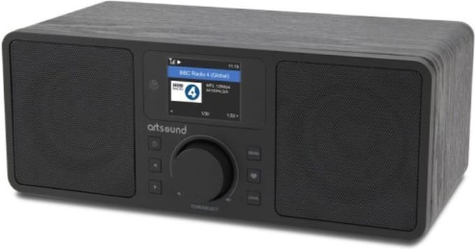 ArtSound: R9 DAB+ internet radio FM stereo - zwart