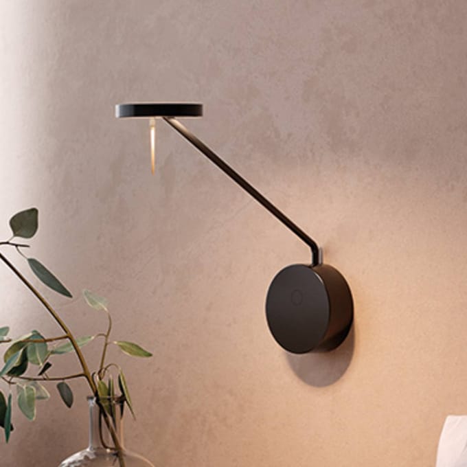 LEDS-C4 LED wandlamp Invisible Reader, 3000K, diepte 37,4 cm