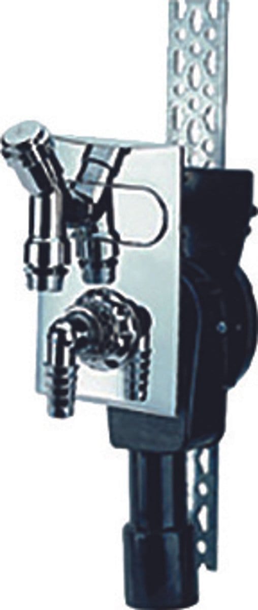 DALLMER Wandsifon voor wasmachines 406 verticaal, DN 40/DN 50, 130648