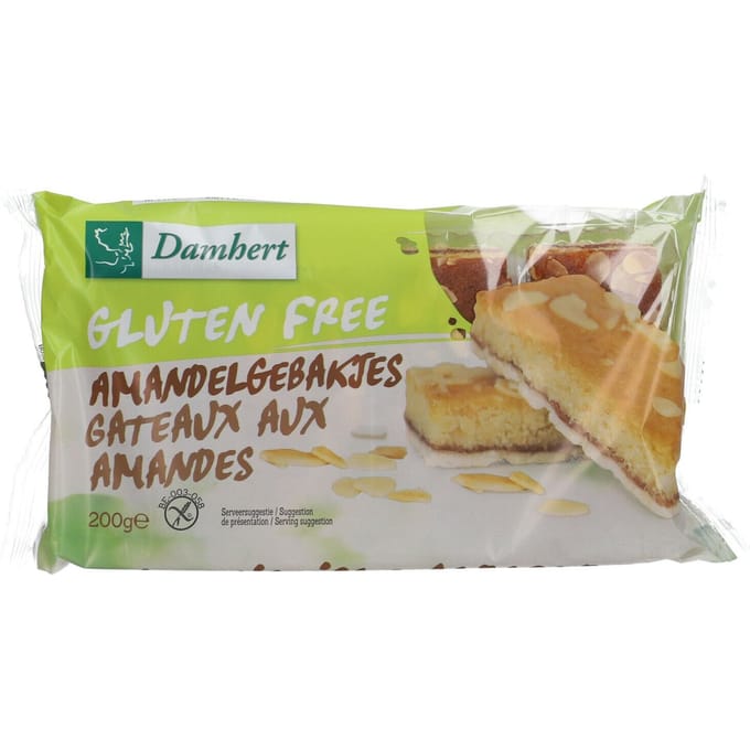 Damhert Glutenvrij Amandelgebak 200 Overige