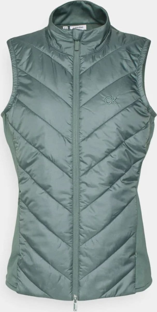 Calvin Klein Lago Hybrid Bodywarmer - Sage - Maat 42 (L)