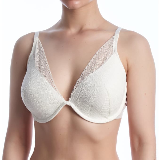 Dames Gehaakte Kanten Bralette Beha met Beugels en Vulling MARTINA