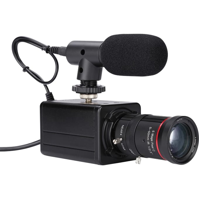 4K HD Camera Computercamera USB Webcam 10x Optische Zoom Handmatige Focus Automatische Belichtingscompensatie camera with microphone