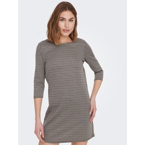 ONLY Brilliant 3/4 geruite jurk junioren jurk XL