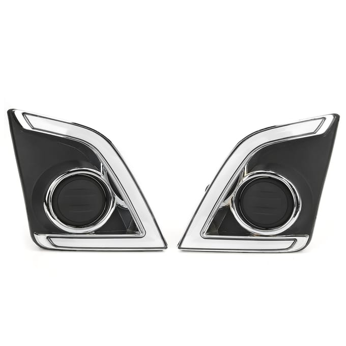 Paire de feux de jour LED avec clignotants pour Isuzu Dmax Dmax 2016 2017 2018 white