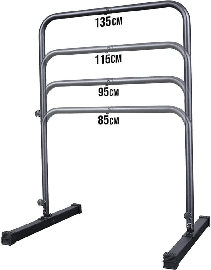 SCH® Pull Up Station - Fitness - Grijs- 135cm x 135cm x 90cm