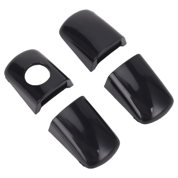 4 Stuks Deurklink Eindkap Nauwkeurige Pasvorm Eenvoudige Installatie 9101JS Vervanging voor 207 308 2008 Partner black