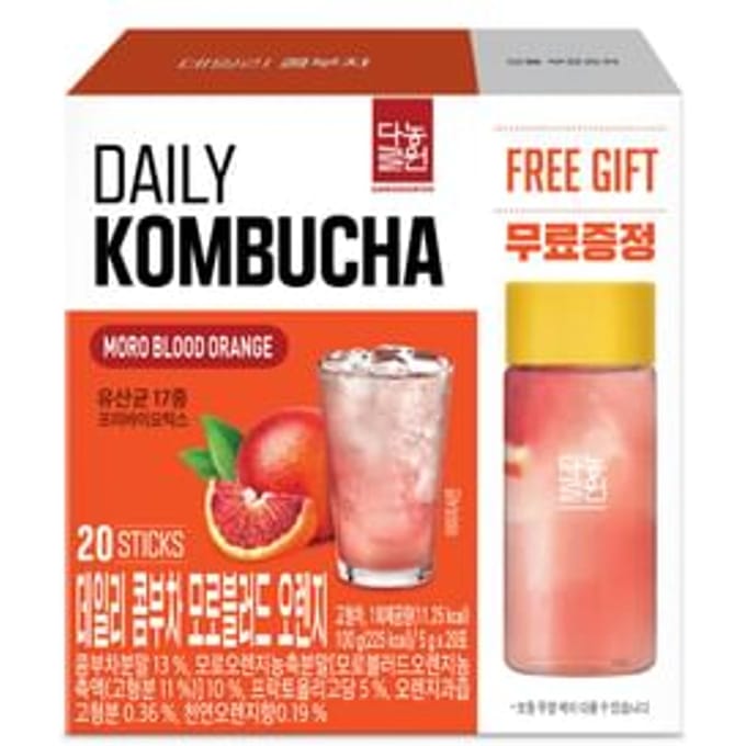 Daily Kombucha - 14 Types 2026 Version - Moro Blood Orange
