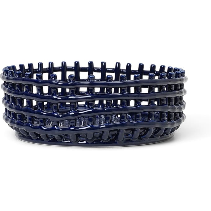Ferm Living Ceramic Centrepiece - blauw