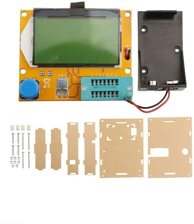 Digitale Transistor Tester - Componenten Tester ESR Meter - Elektronica Reparatie - Automatische Component Detectie