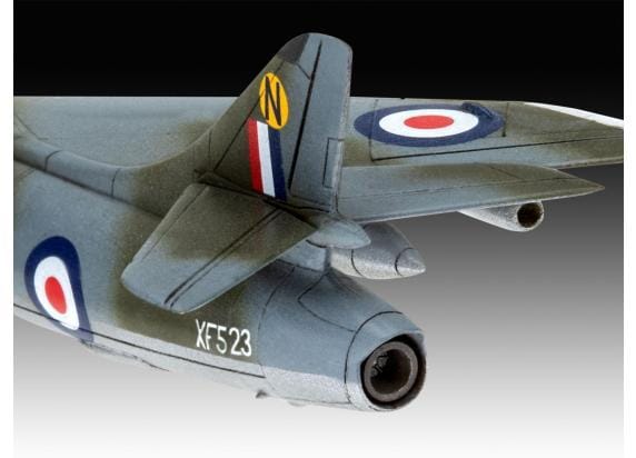 Revell Modelbouwpakket Militaire voertuigen - 03833 Hawker Hunter FGA.9 Plane Plastic - 1:144 - Modelbouw