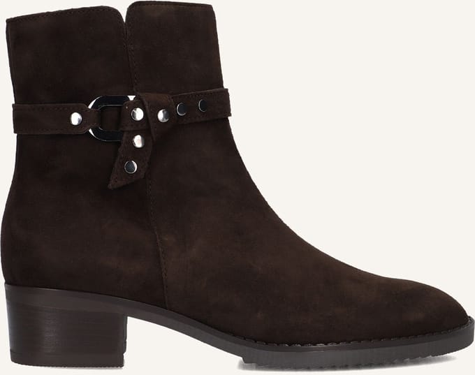 Gabor 512 Enkellaarsjes - Enkelboots met rits - Dames - Bruin - Maat 36