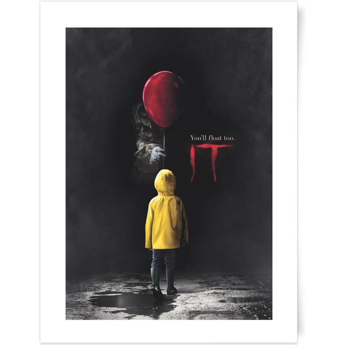 IT You'll Float Too - Giclee Art Print - A3