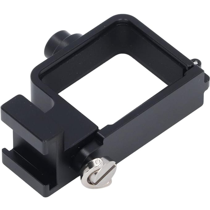 Adaptateur de Cadre d'Extension pour Caméra Osmo Pocket 3 Alliage d'Aluminium Support d'Extension Adaptateur de Caméra black