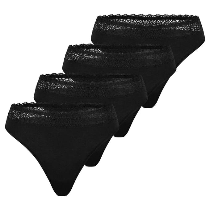 Triumph Dames string 4 pack Feel of Modal