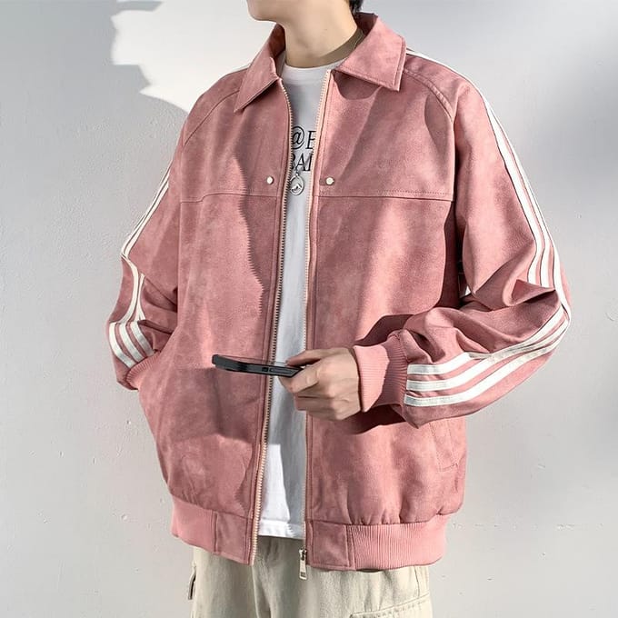 Herfst Nieuwe Jas Heren Modieuze Revers Drie-balk Top Jas Heren 2XL gray
