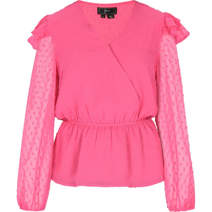 Faina Blouse Dames roze