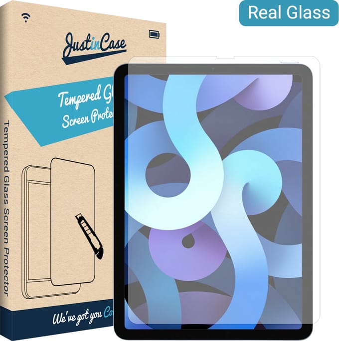 Just in Case screenprotector geschikt voor iPad Air 5 (2022) / Air 4 (2020) - Screenprotector Tablet Glas