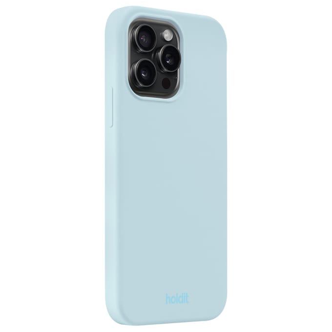 Phone case silicone Mineral Blue iPhone 15 Pro Max
