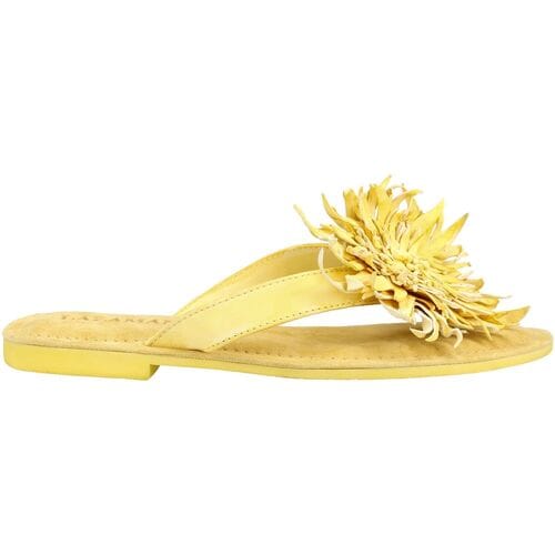 Lazamani - Cynthia - Dames - Slippers - Geel