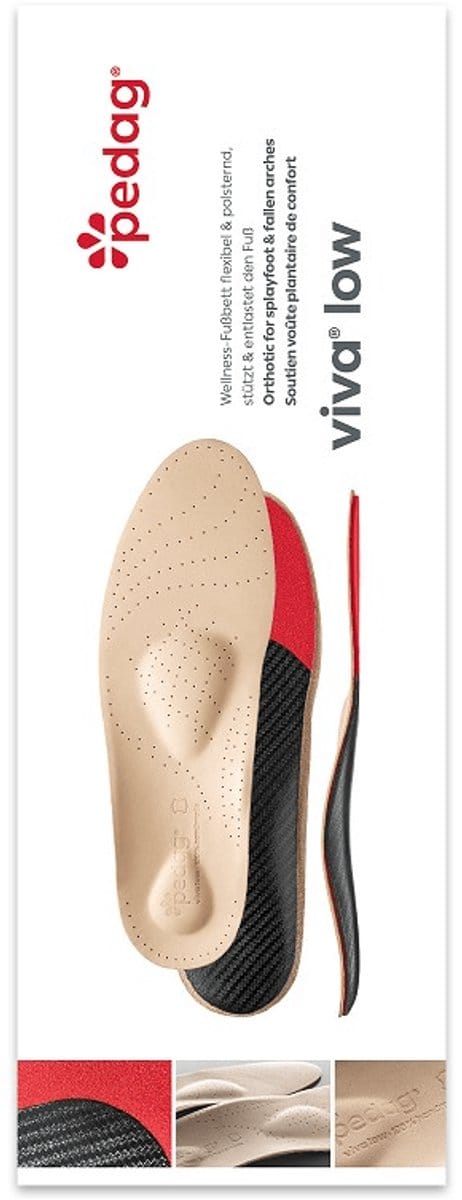 Pedag 188 Viva Low - Zooltjes - Kleur: Wit/beige - Maat: 47